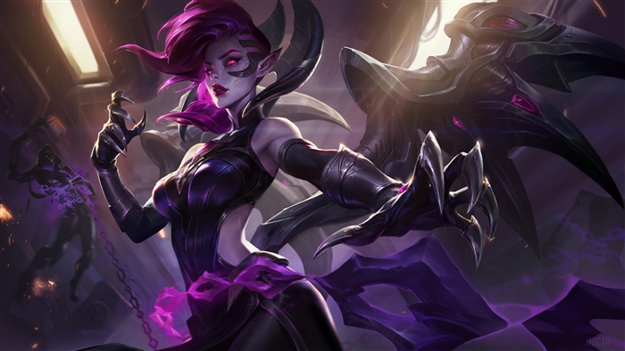 Morgana from League of Legends 4K