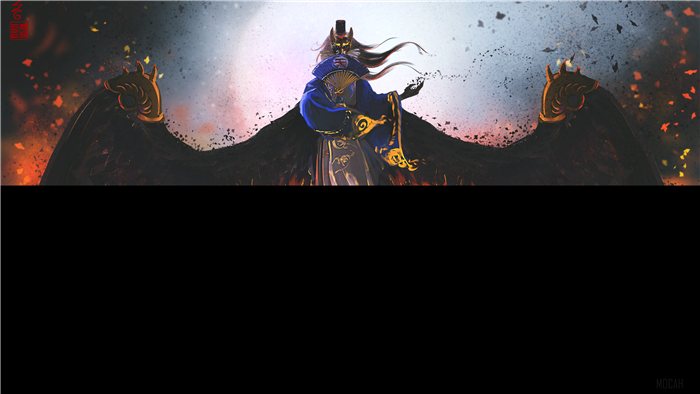 Ootengu from Onmyoji with Wings 4K