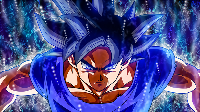 Goku from Dragon Ball Super in Ultra Instinct 4K