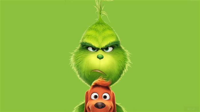 The Grinch and Max from The Grinch 4K