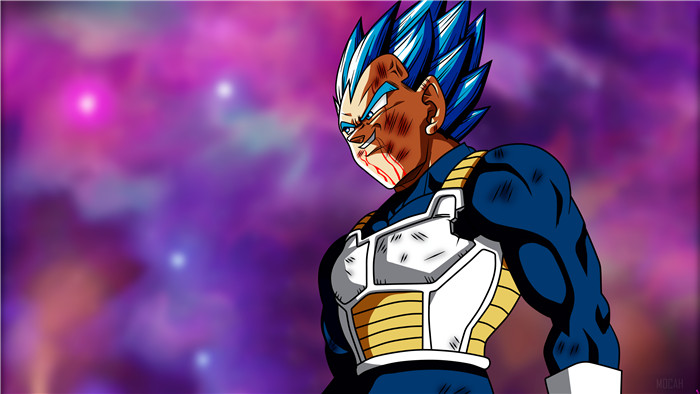 Vegeta from Dragon Ball 4K