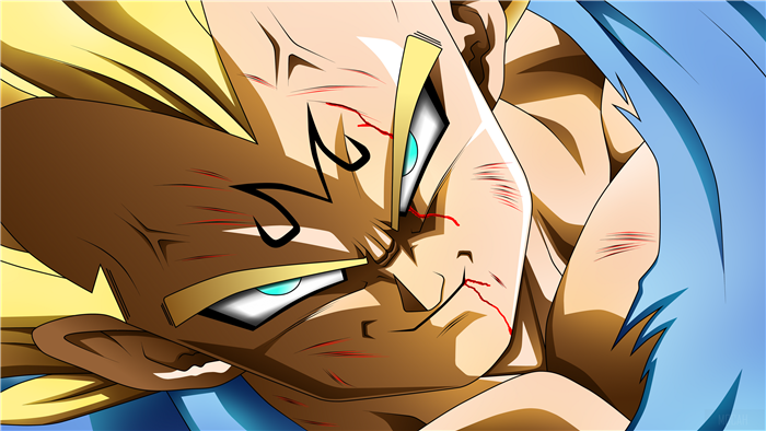 Majin Vegeta from Dragon Ball Z 4K