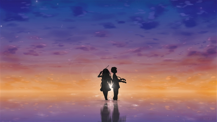 Kaori Miyazono and Kousei Arima 4K