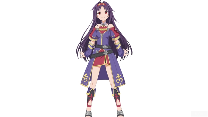 Yuuki Konno from Sword Art Online 4K