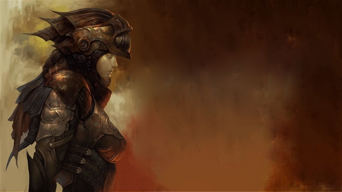 Dark Dragon Armor Character