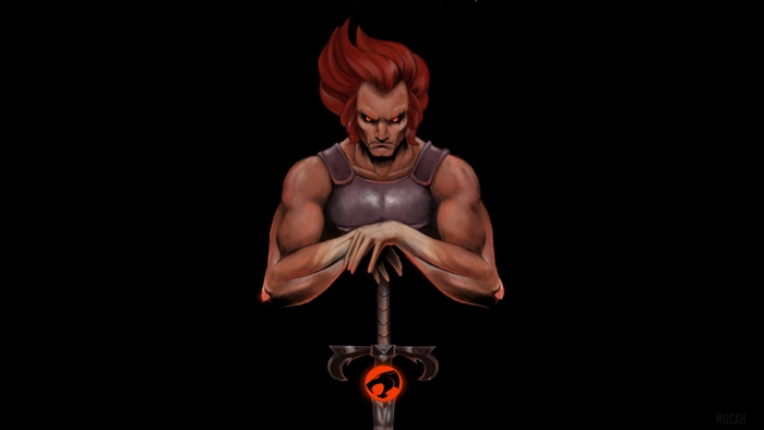 Lion-O from ThunderCats with Sword of Omens