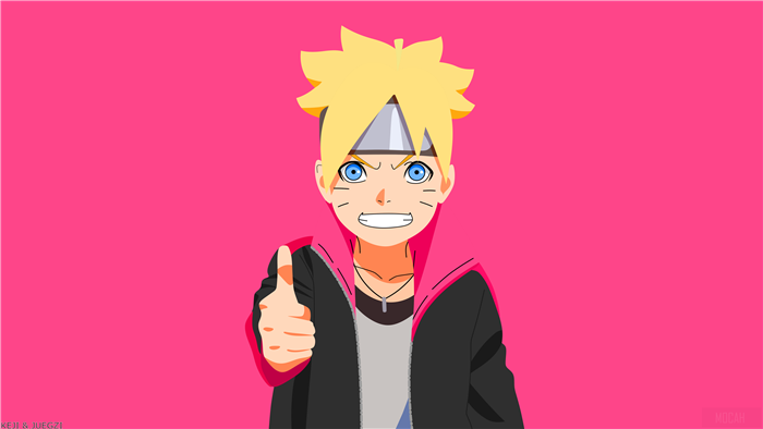 Boruto Uzumaki Giving Thumbs Up