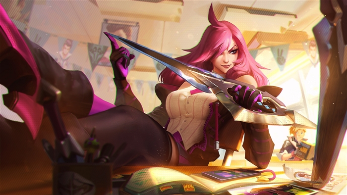 Katarina from League of Legends 4K