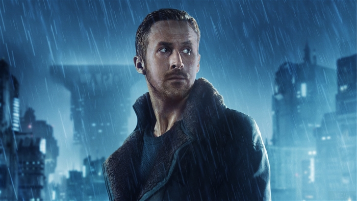 Officer K from Blade Runner 2049 starring Ryan Gosling 4K