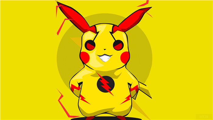 Pikachu from Pokemon 4K
