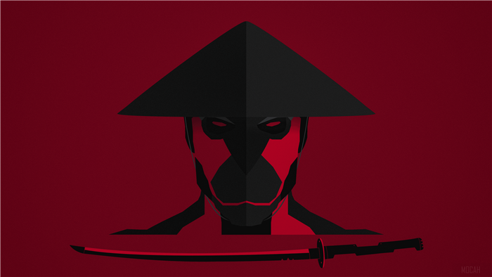Samurai with Katana 4K