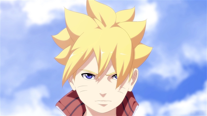 Boruto Uzumaki Determined Face 4K