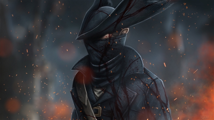 Hunter from Bloodborne in 4K