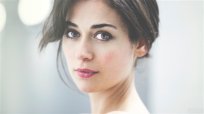 Portrait of a Brunette Woman with Intense Gaze 4K