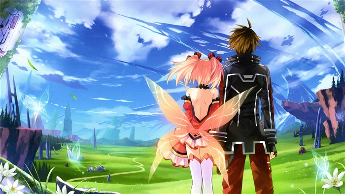 Eryn and Fang from Fairy Fencer F 4K