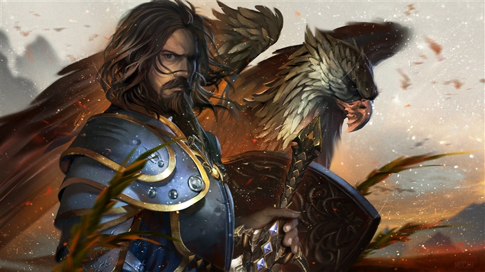 Anduin Lothar from World of Warcraft 4K