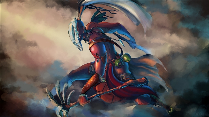 Witch Doctor from Diablo III 4K