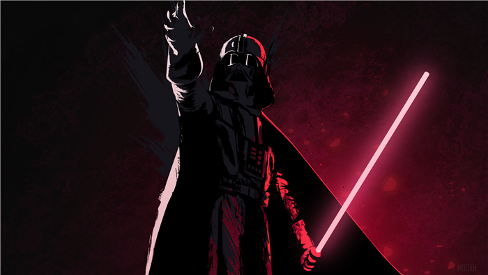 Darth Vader with Lightsaber 4K