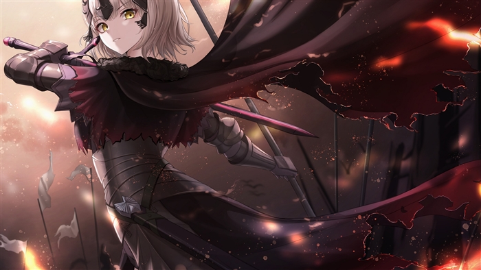 Jeanne d'Arc Alter from Fate/Grand Order 4K