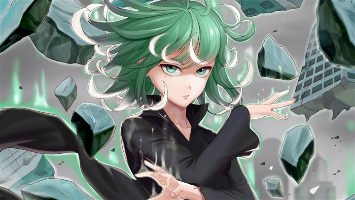 Tatsumaki from One-Punch Man 4K