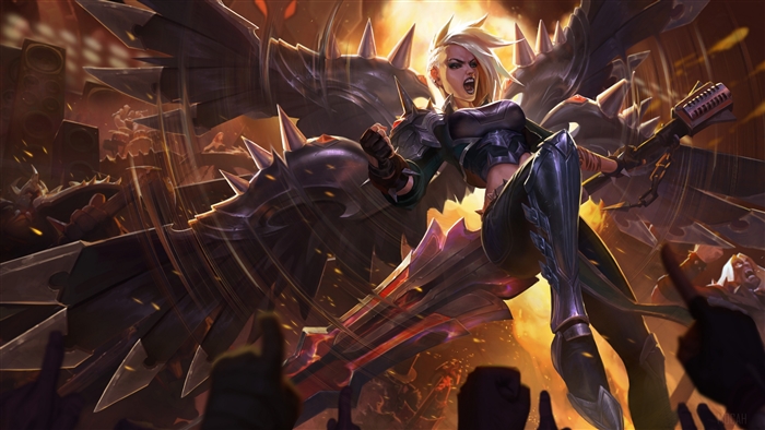 Kayle from League of Legends 4K