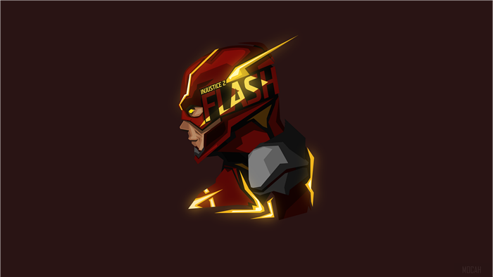 The Flash Injustice 2 Stylized 4K Art