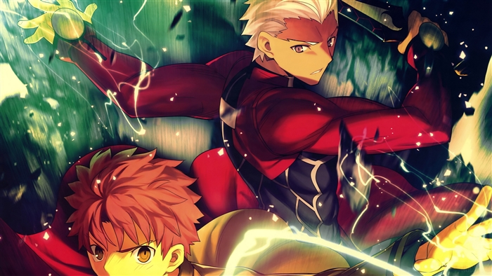 Archer and Shirou Emiya from Fate/stay night 4K