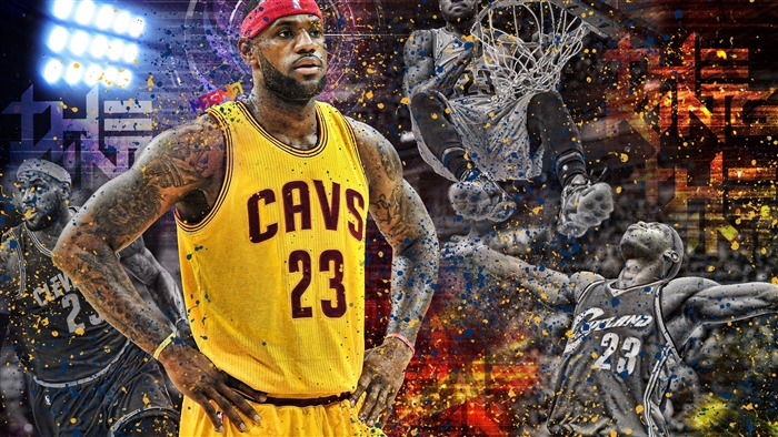 LeBron James from Cleveland Cavaliers 4K