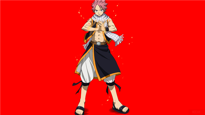 Natsu Dragneel from Fairy Tail 4K