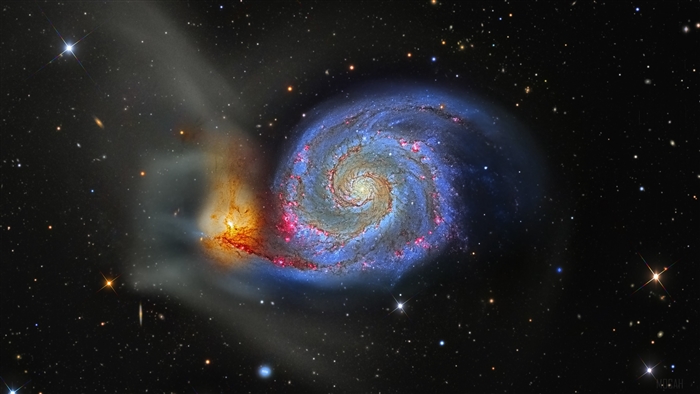 Whirlpool Galaxy 4K