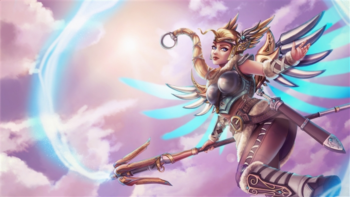Mercy from Overwatch 4K