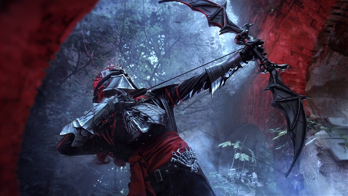 Archer with dragon bow from Dragon Age: Inquisition 4K