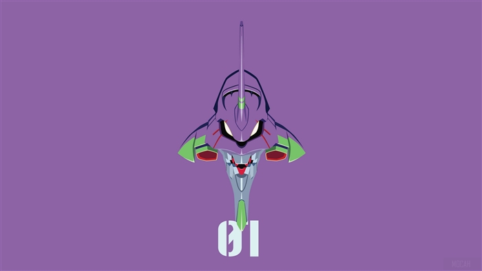 Evangelion Unit-01 Head 4K