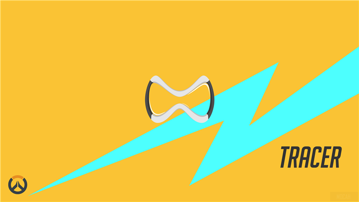 Tracer from Overwatch 4K
