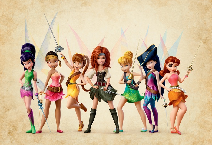 Pirate Fairies with Swords