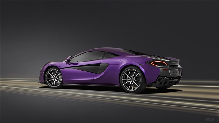 Purple McLaren 570S Supercar 4K
