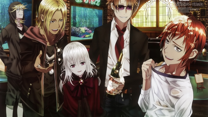 K Project characters with Anna Kushina and Izumo Kusanagi 4K