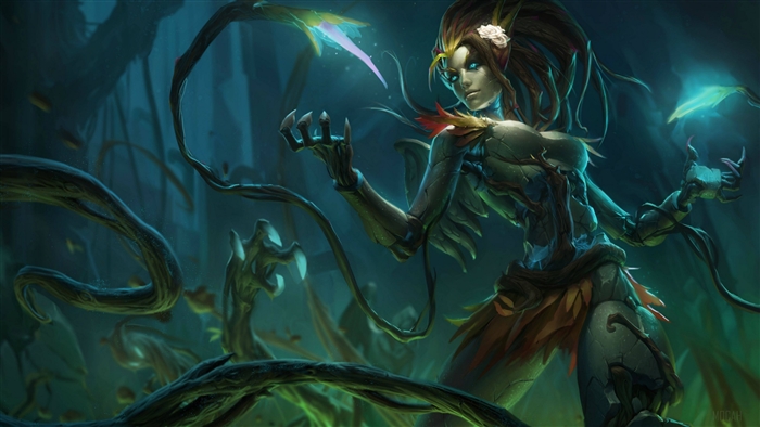 Zyra from League of Legends 4K