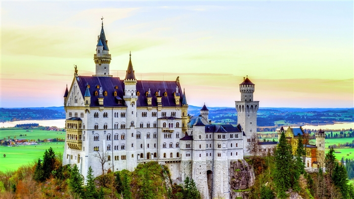 Neuschwanstein Castle 4K Landscape