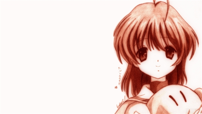 Nagisa Furukawa from Clannad 4K