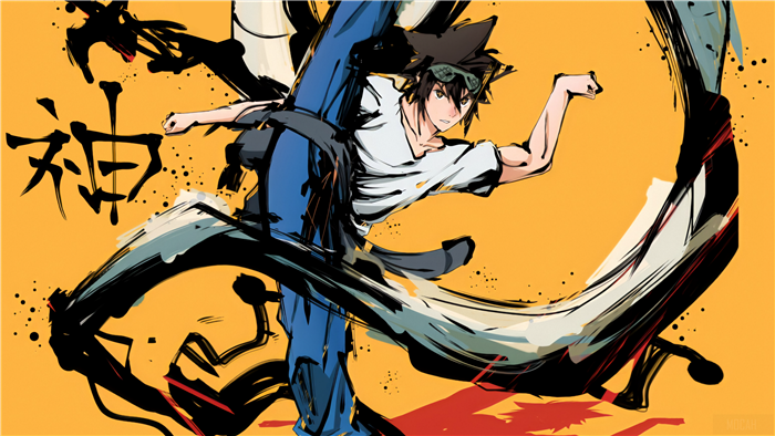 Jin Mori from The God of High School 4K