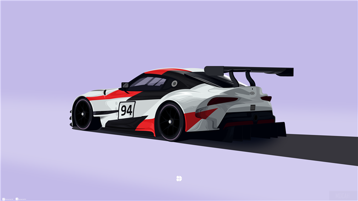 Toyota GR Supra GT4 "94" Race Car