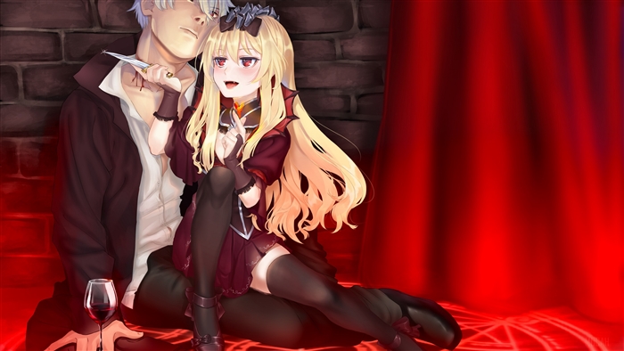 Yue and Hajime from Arifureta Shokugyou de Sekai Saikyo 4K