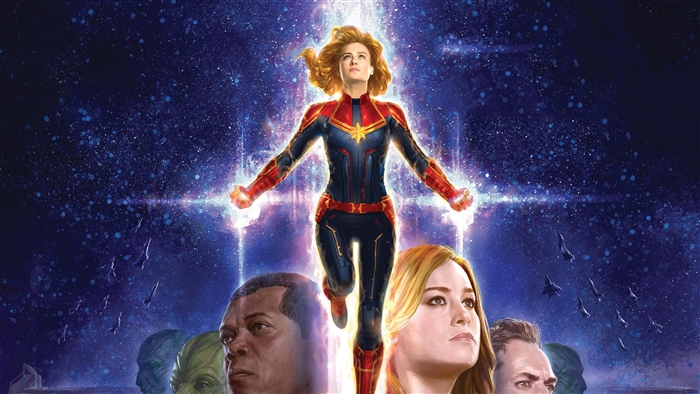Captain Marvel from Marvel 4K