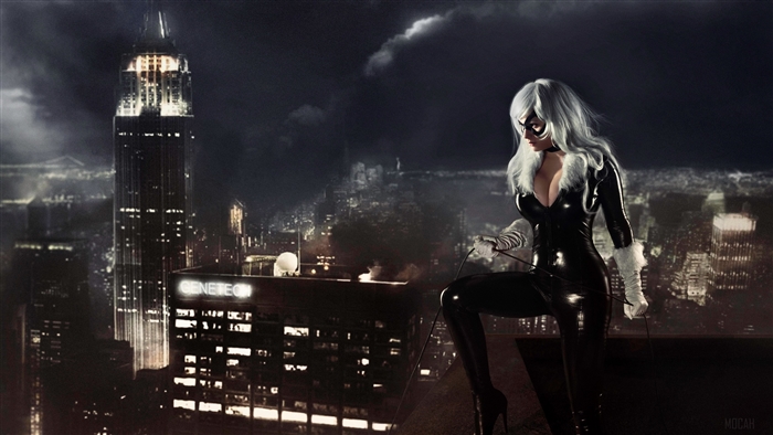 Black Cat from Marvel Comics 4K