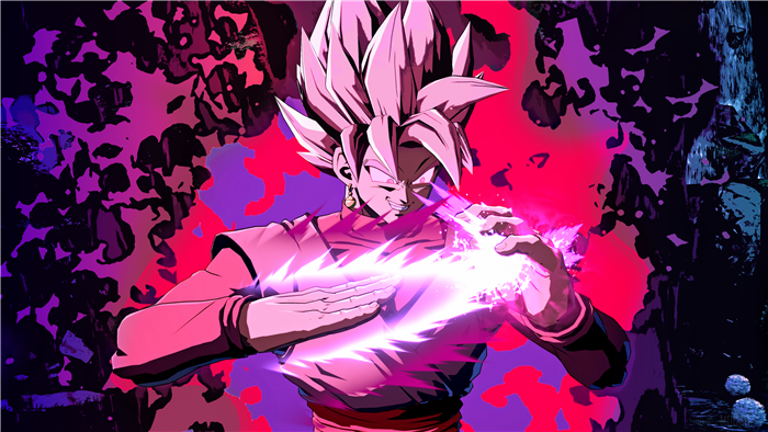 Black Goku Super Saiyan Rosé Dragon Ball 4K