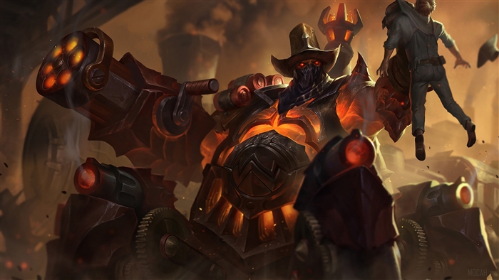 Urgot from League of Legends 4K