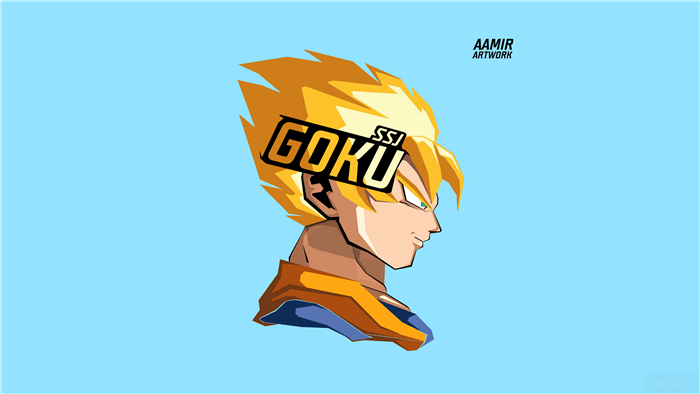 Super Saiyan Goku from Dragon Ball Z