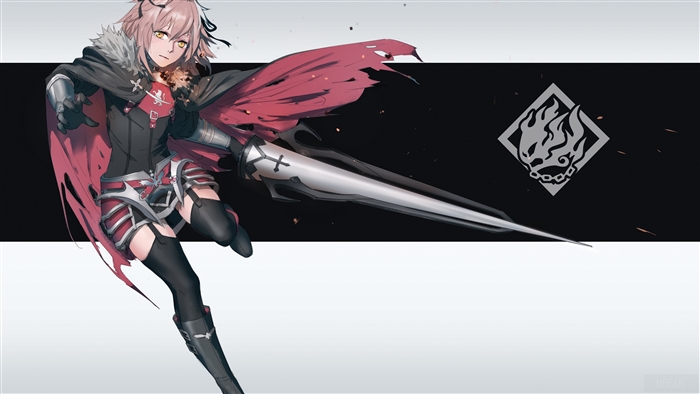 Astolfo Rider of Black Dynamic 4K Artwork