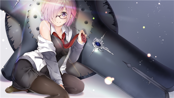 Shielder from Fate/Grand Order 4K